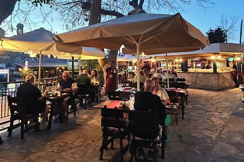 Food and Drink at Dionysos Central Hotel